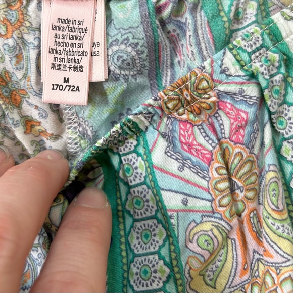 Boho Paisley Shorty Summer Sleep Shorts w/ Bohemian Hippie Vibes - Picture 4 of 4